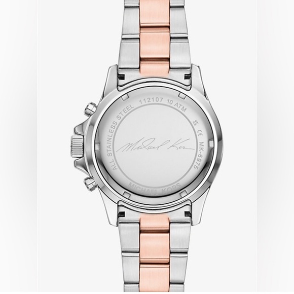 ❤️💥🔥 NWT Michael Kors Oversized Everest
Pavé Two-Tone Watch🔥🔥💥💥 - Picture 2 of 5